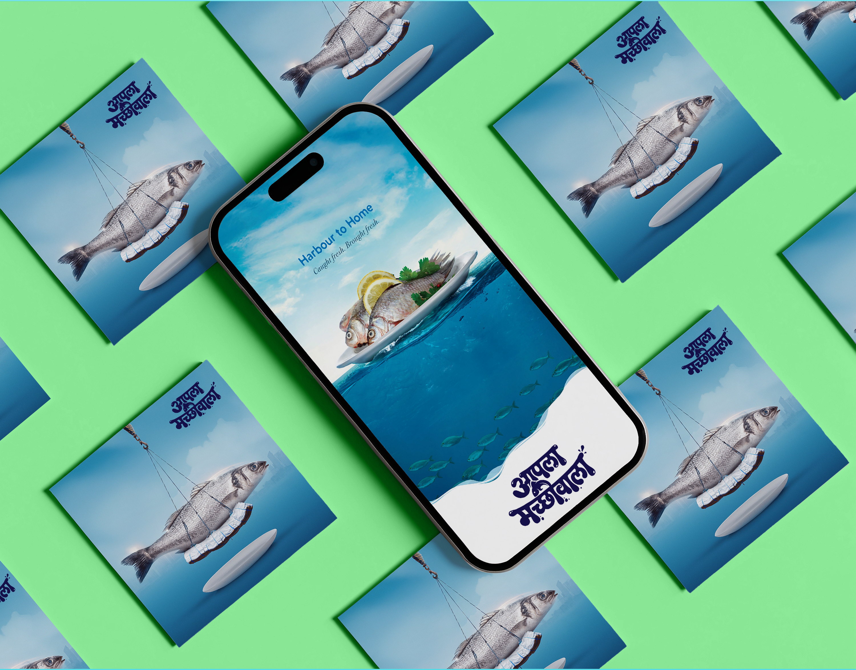 Aapla Macchiwala mobile app — Harbour to Home