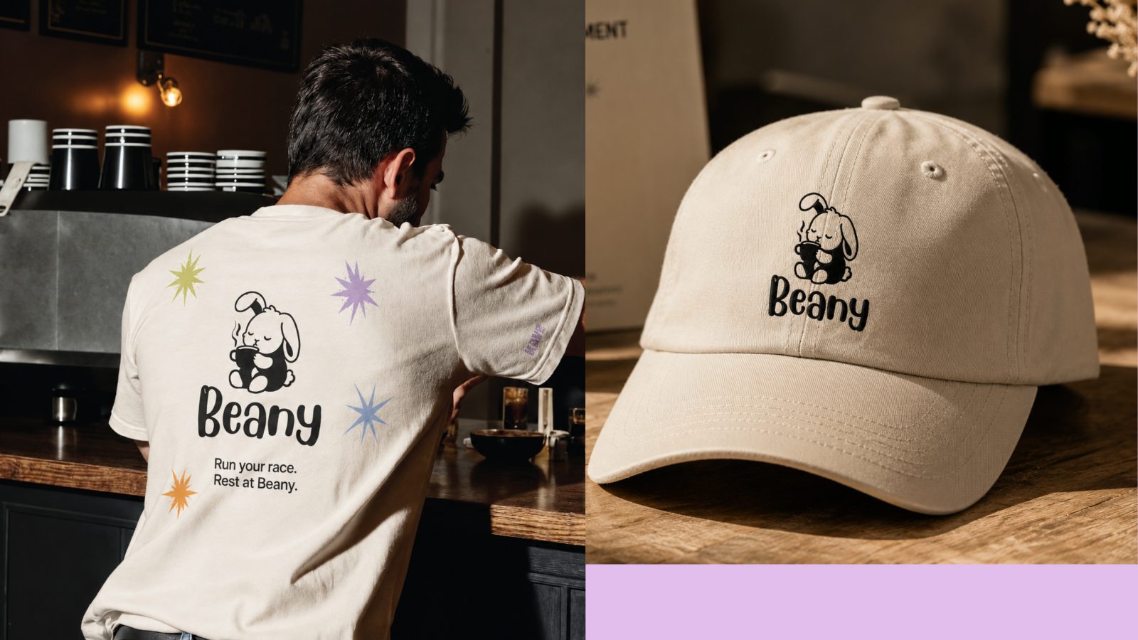 Beany t-shirt and cap