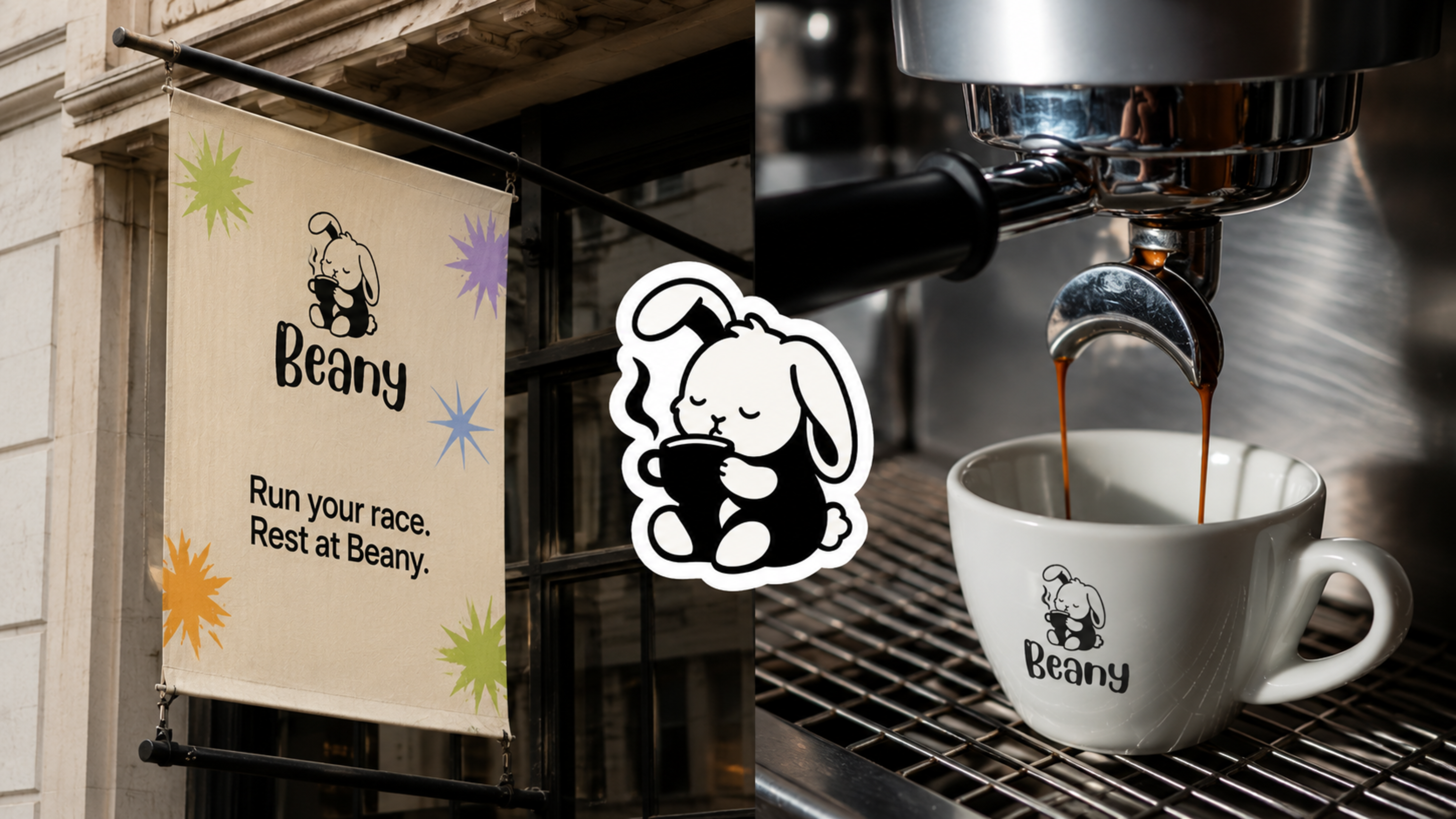 Beany mood sticker layout