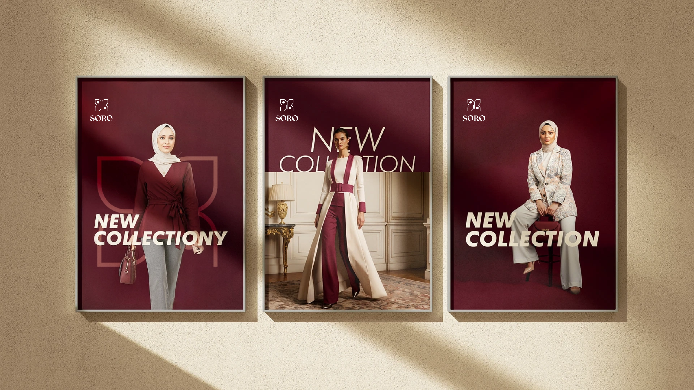 Soro New Collection poster series