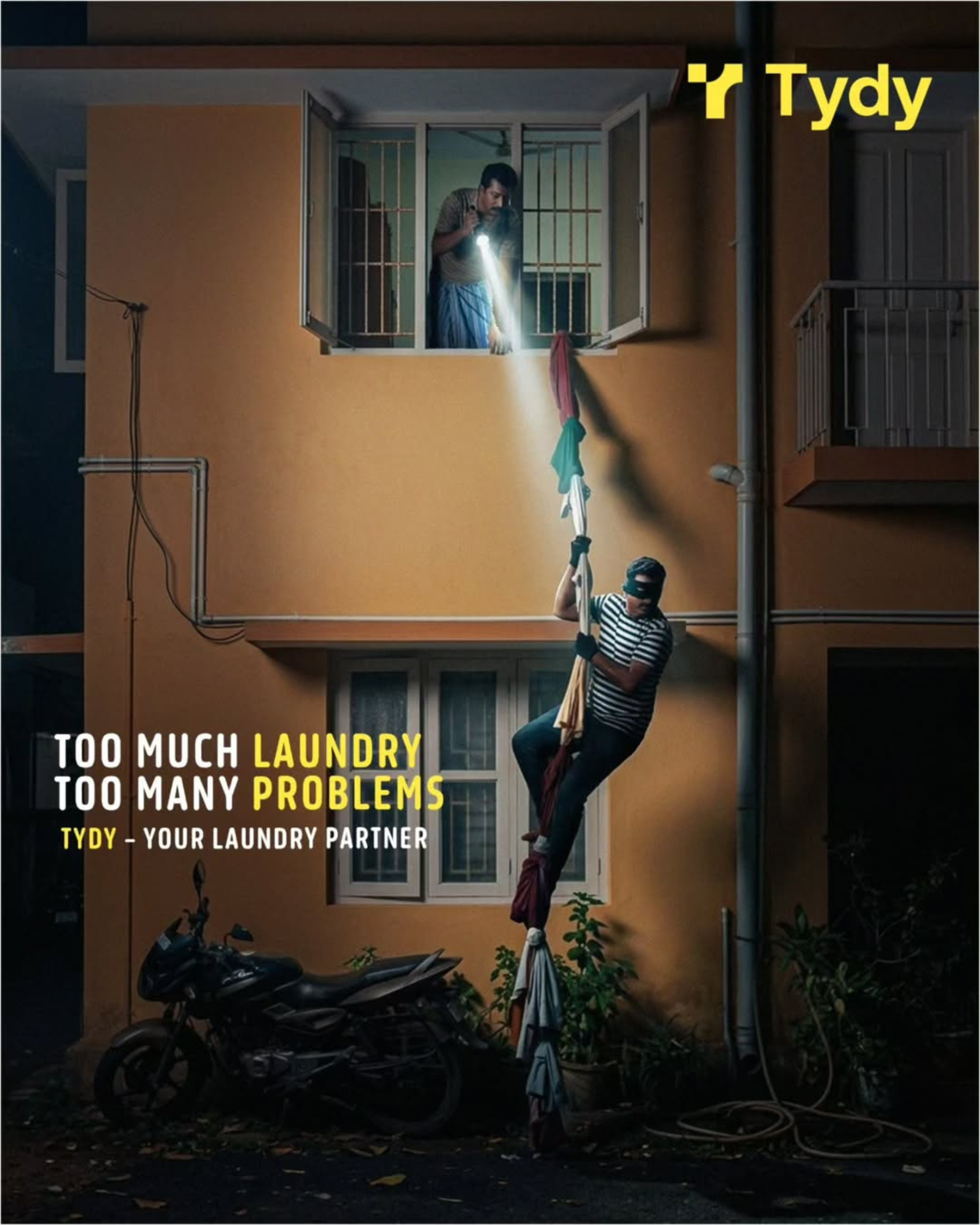 Tydy campaign — Too much laundry, too many problems